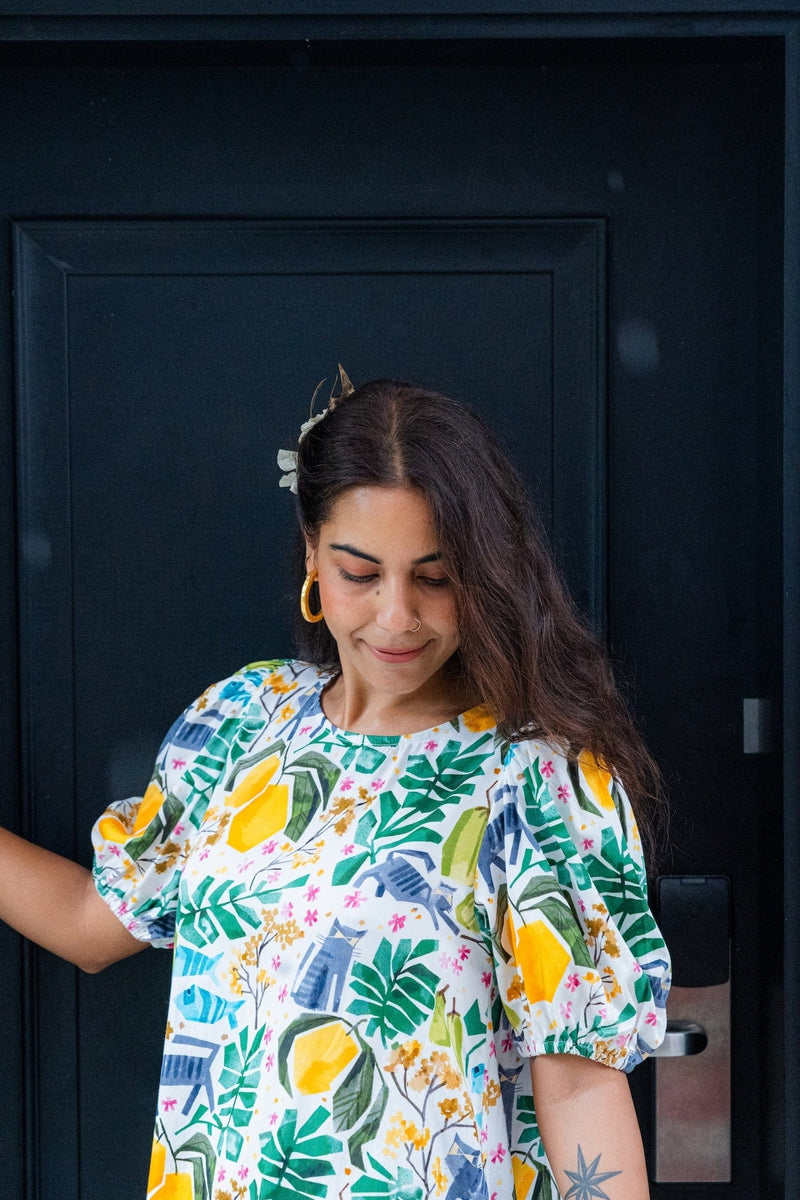 Goan Summer Maxi Dress (Coconut)