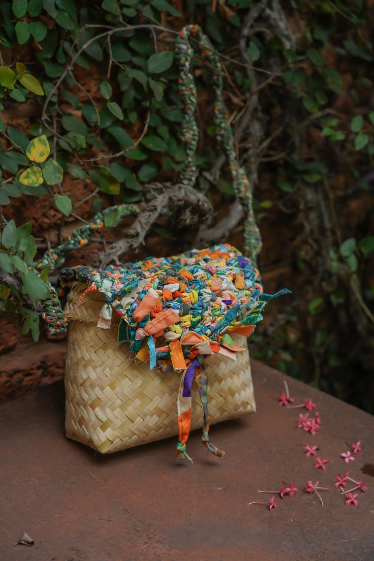 Bamboo bag perfect for cafe hopping on your Goa beach vacay