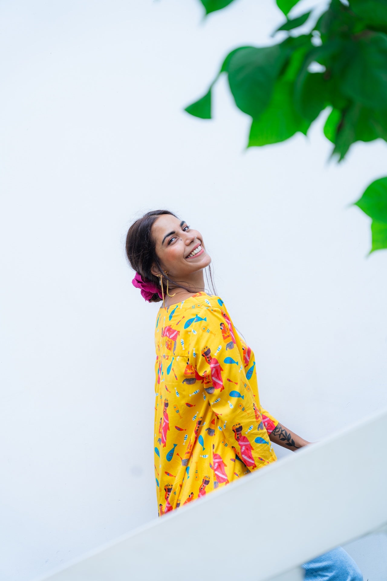 Mapusa and Panjim market inspired women's top