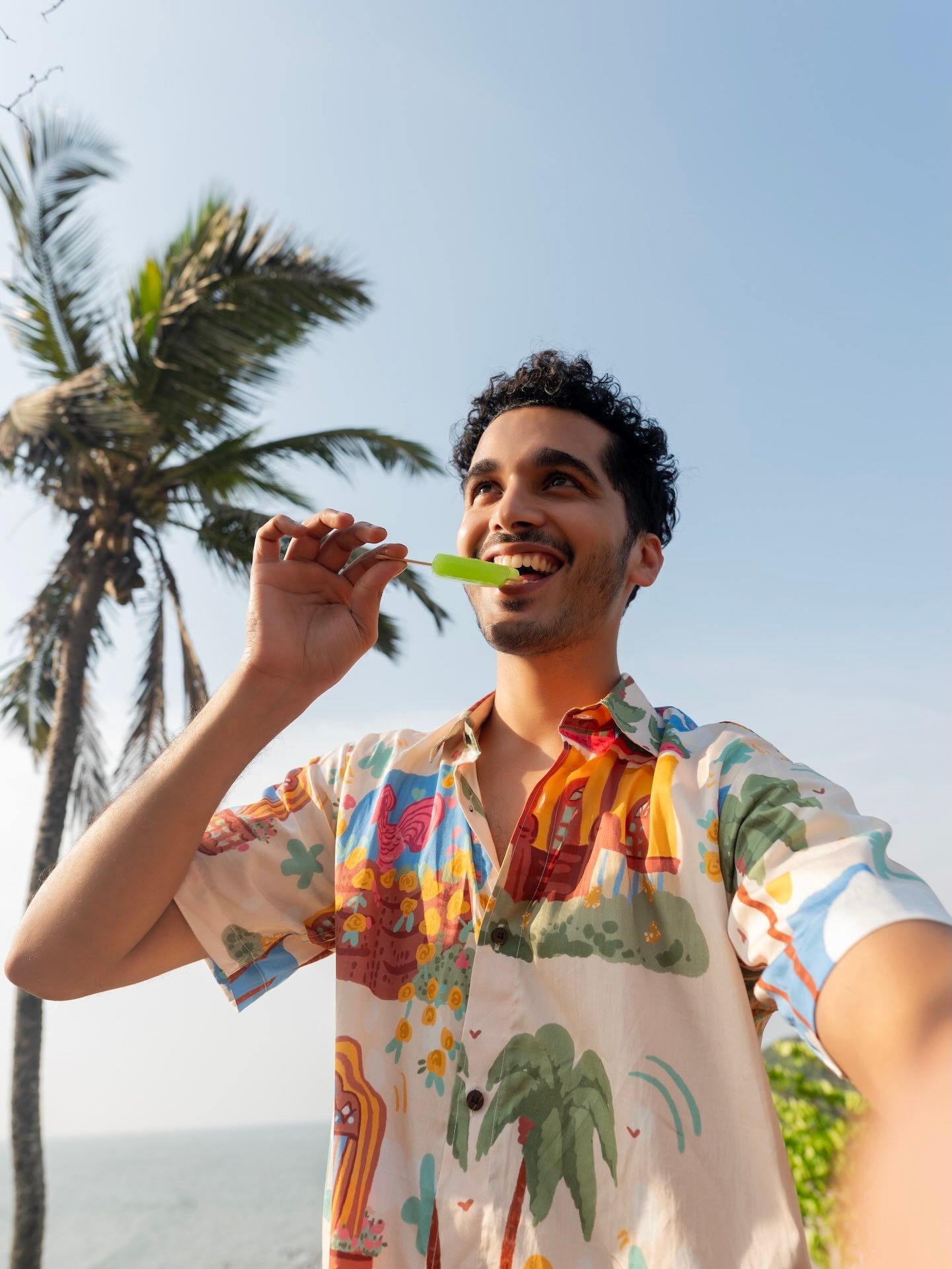 Sweet Home Goa Organic cotton Shirt by Siesta o'Clock