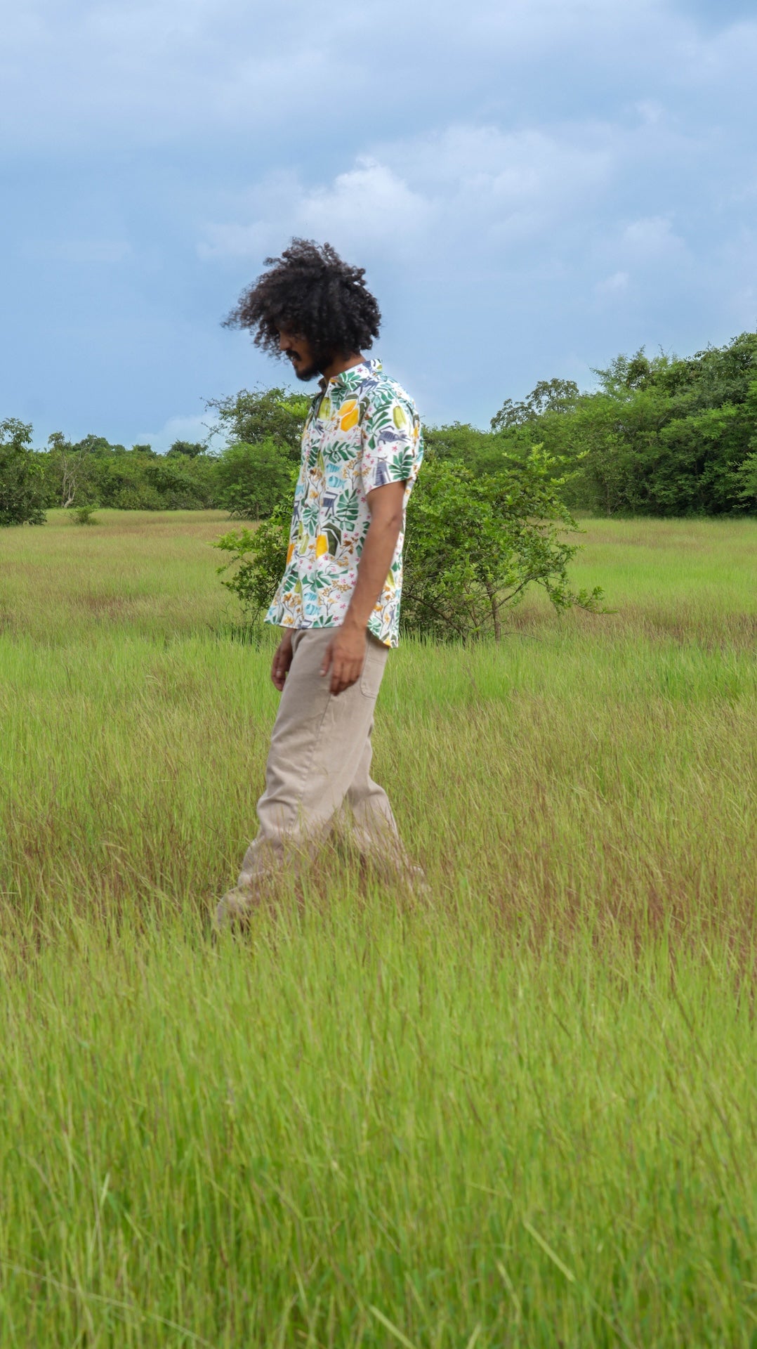 Siesta o'Clock Men's Printed Cotton Artist Edit Shirt 