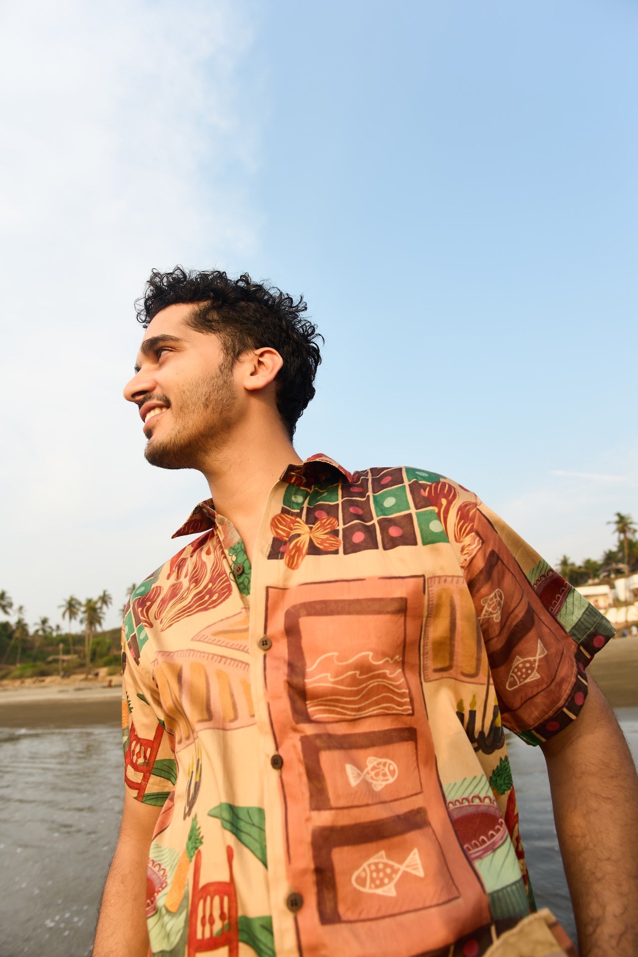 Balcao Stores Artist Edit Goa Inspired Cotton Shirt 