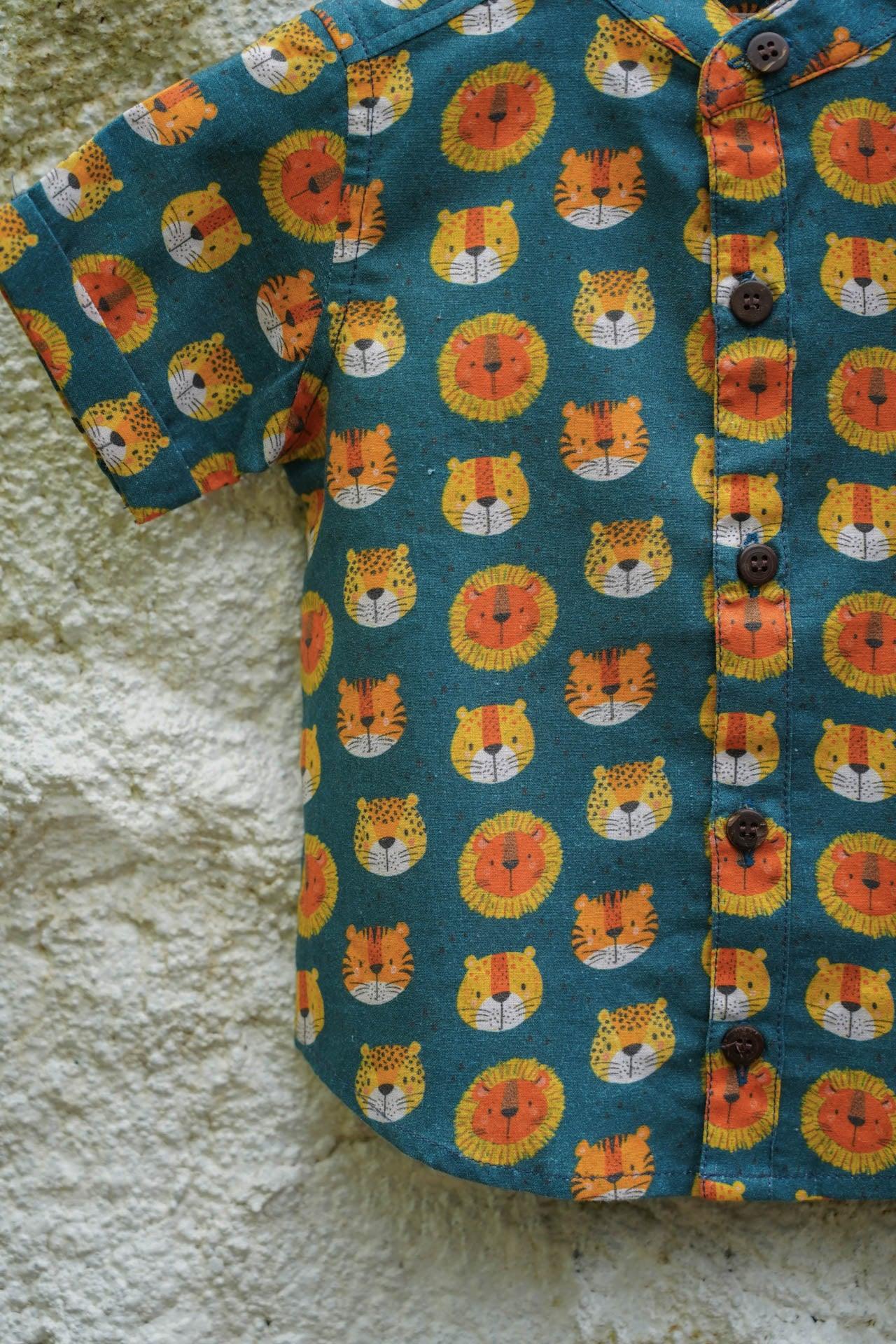 Cat Family Boys' Shirt