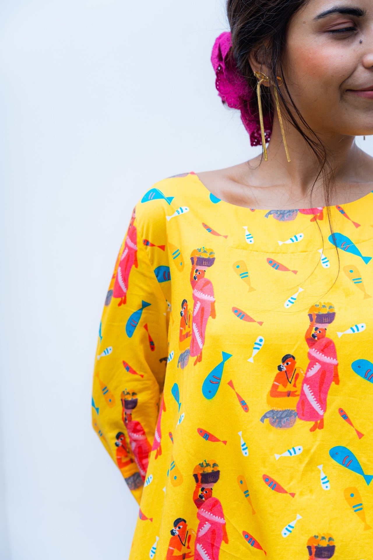 Comfy cotton tunic for women by Siesta o'Clock India