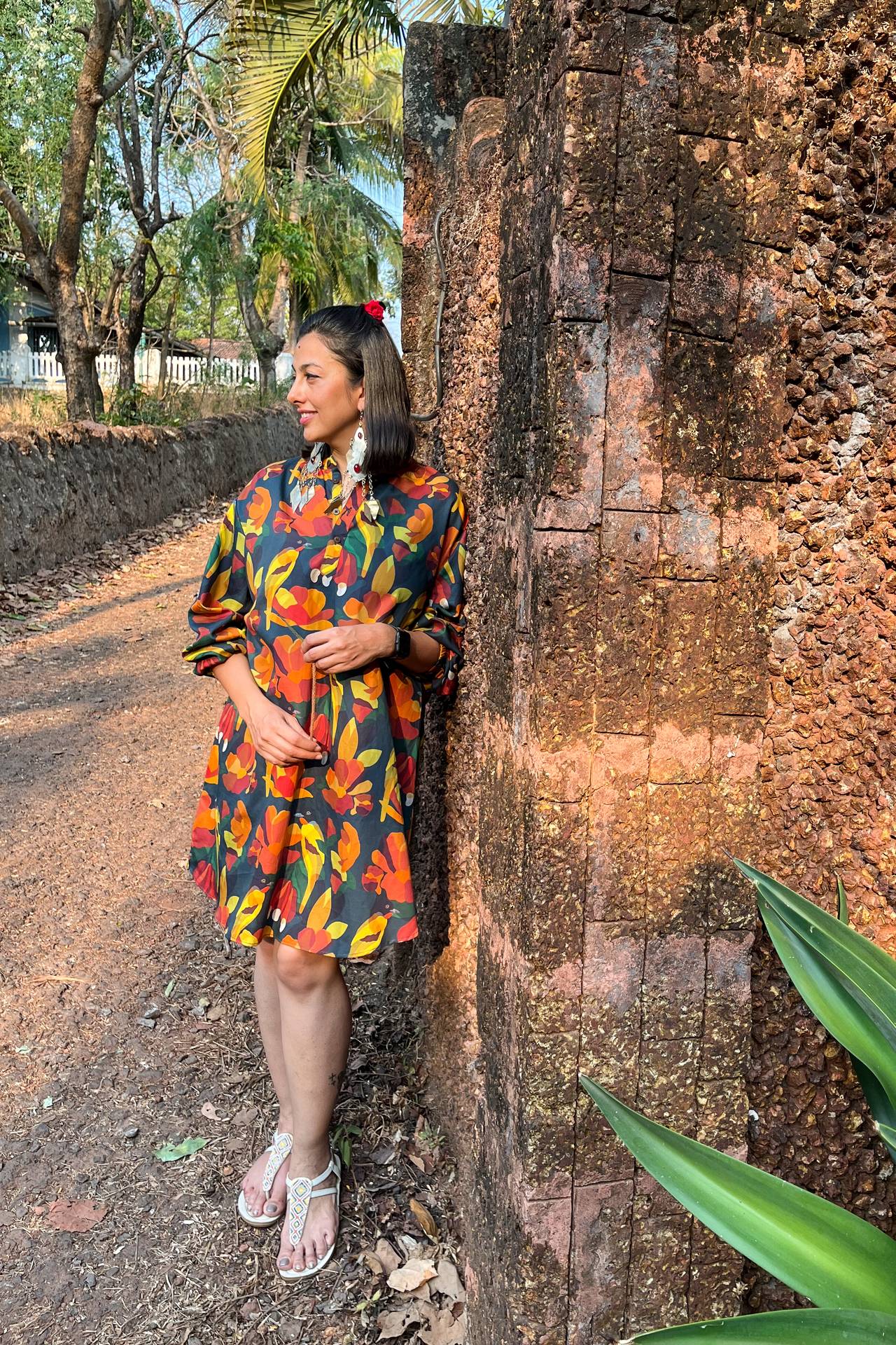 Goa Diaries Artist Edit Organic Cotton Dress at Siesta o'Clock Online India